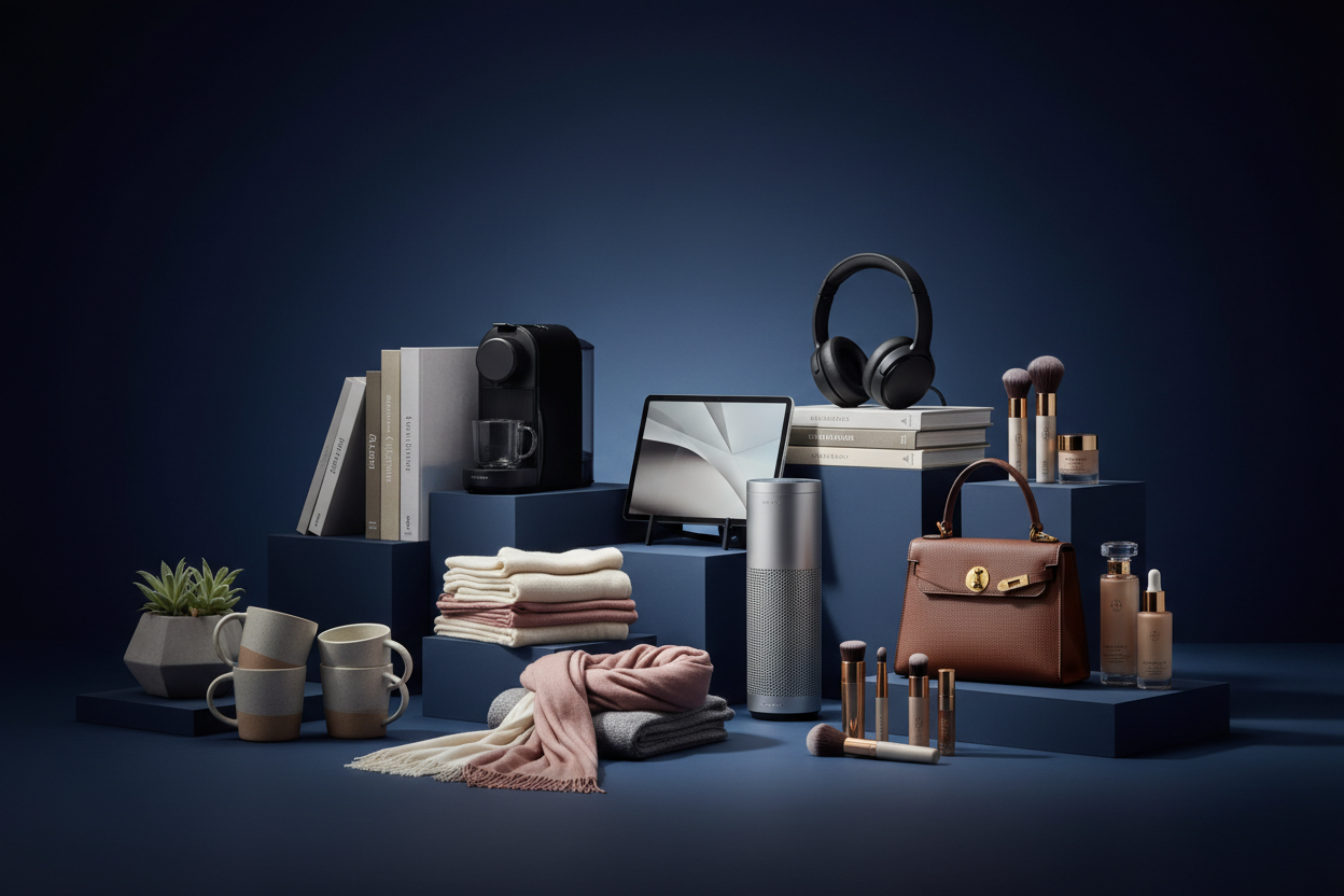 vary products collections with deep background